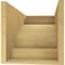 Ekena Millwork 12"W x 24"D x 12"H Wide Mediterranean Rough Cedar Woodgrain TimberThane Corbel, Primed Tan CORUR12X24X12MEDRCPR - alternate 5